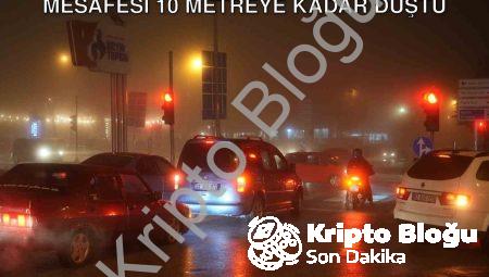 Denizli’de Yoğun Sis Alarmı: Görüş Mesafesi 10 Metreye Kadar Düştü