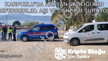 Karpuzlu’da Hayvan Sağlığı İçin Seferberlik: Aşı ve Denetim Sürüyor