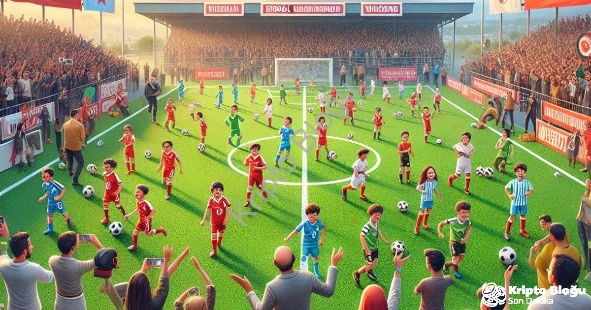 "Merkezefendi'de Spor Şöleni: Erol Cantürk U-9 Ligi Start Aldı" başlıklı haber için fotorealistik, p