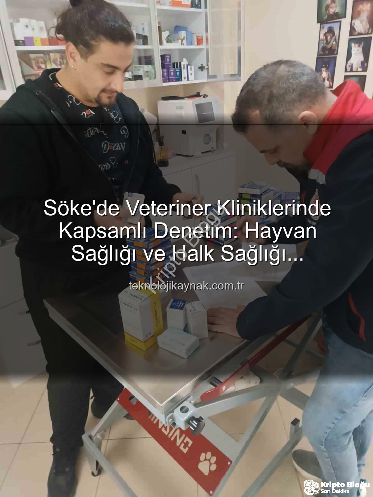 Söke veteriner denetimi - Söke'de Veteriner Kliniklerine Kapsamlı Denetim: Hayvan Sağlığı ve Halk Sağlığı Güvence Altında!