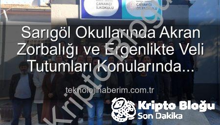 Sarıgöl’de Okullarda Eğitimde Farkındalık Artıyor: Akran Zorbalığından Verimli Ders Çalışmaya Kapsamlı Bilgilendirme
