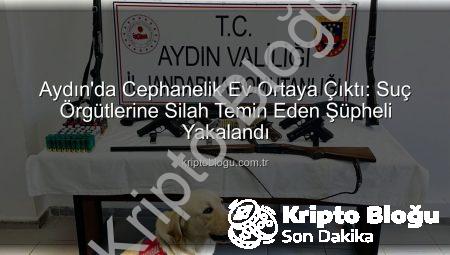 Aydın’da Cephanelik Ev Ortaya Çıktı: Suç Örgütlerine Silah Temin Eden Şüpheli Yakalandı