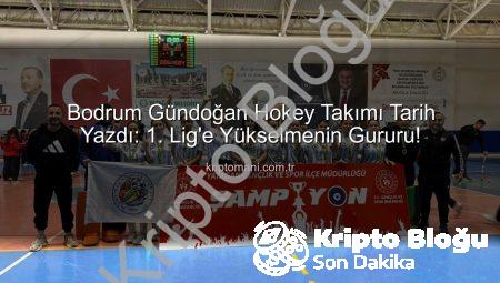 Bodrum Gündoğan Hokey Takımı, Genç Yetenekleriyle Tarih Yazdı: 1. Lig’deyiz!